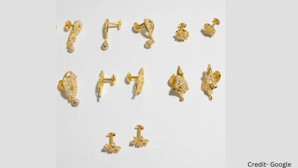 Gold Earrings